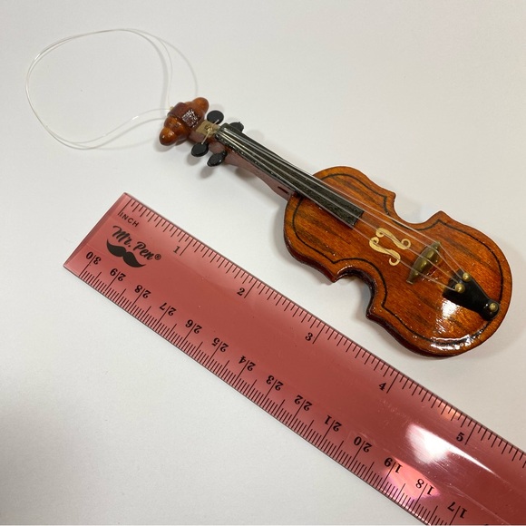 Violin Christmas Ornament - Picture 3 of 3